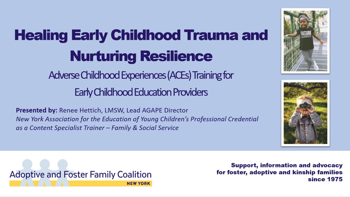 ACES training for Early Childhood Education providers
