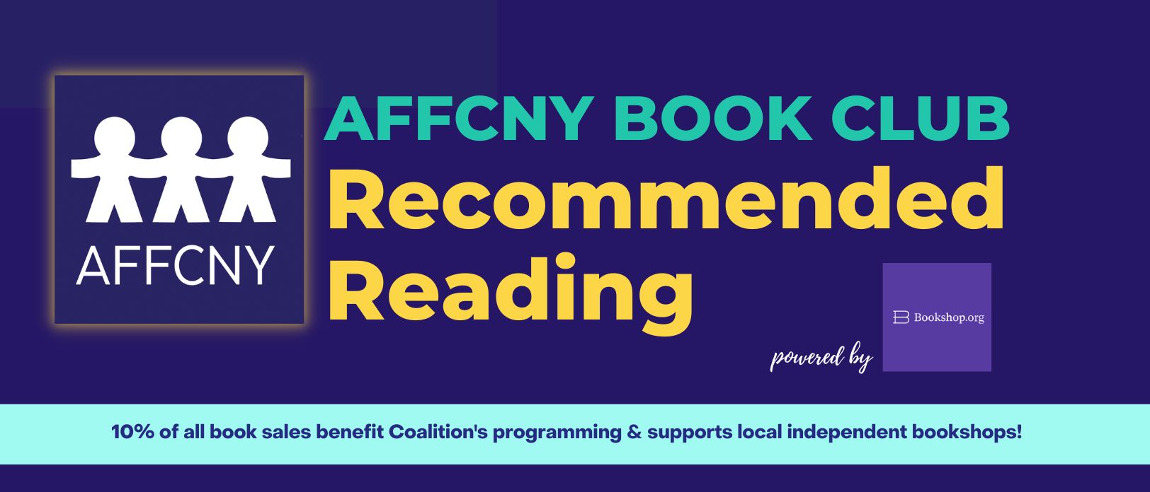 AFFCNY recommended reading list on bookshop