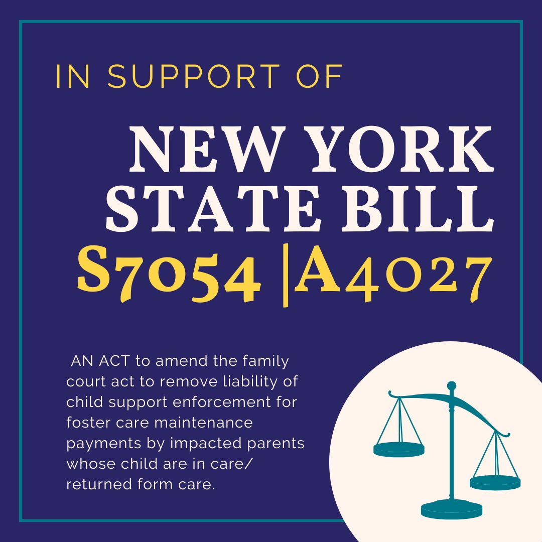 CHILD SUPPORT NEW YORK STATE Bill S7054 A4027 2024