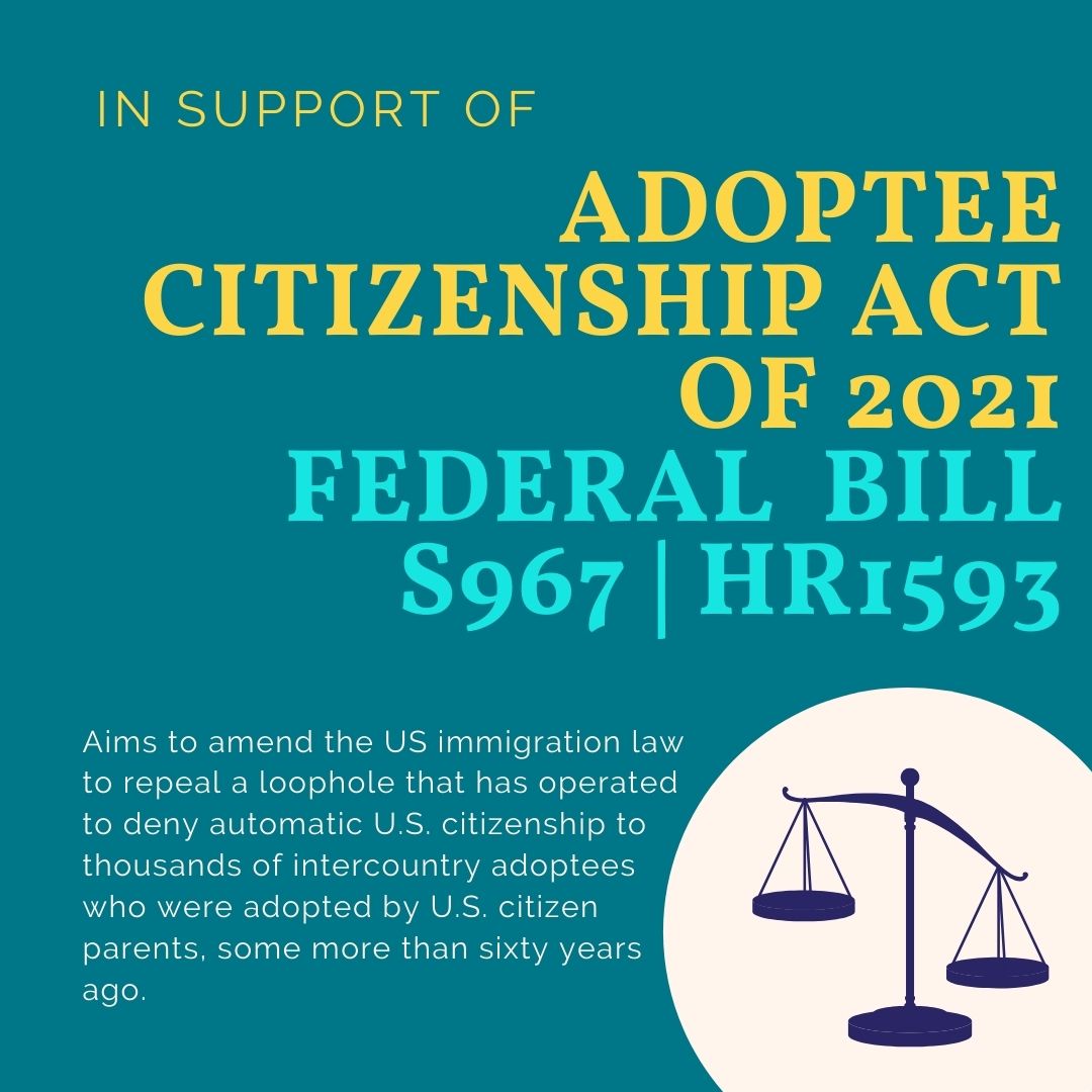 Adoptee Citizenship Act of 2021