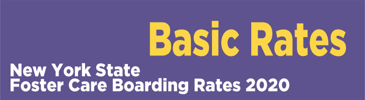 New York State Foster Care BASIC RATE