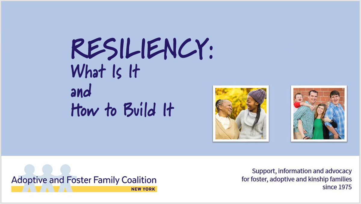 RESILIENCY: What Is It and How to Build It