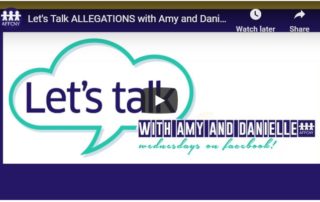 Let's Talk ALLEGATIONS with Amy and Danielle | AFFCNY |