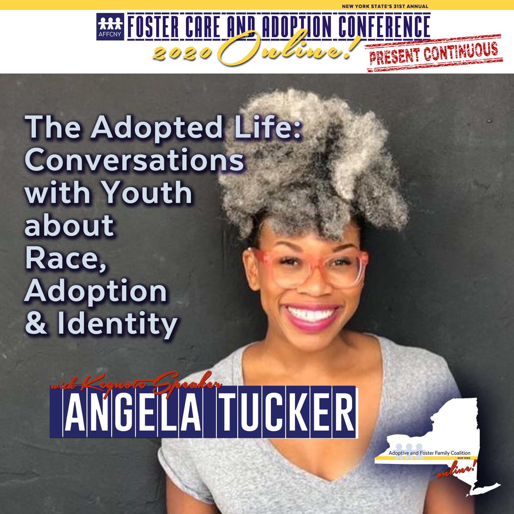 Angela Tucker will present “The Adopted Life: Conversations with Youth about Race, Adoption & Identity”