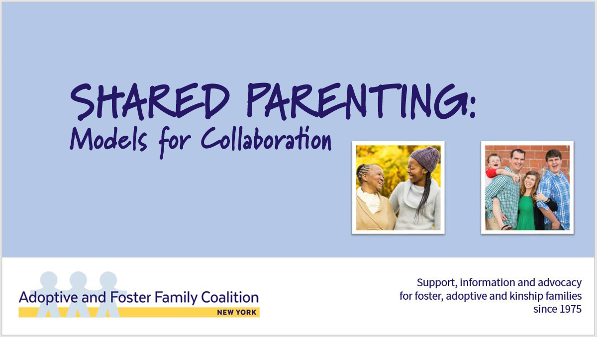 SHARED PARENTING: Models for Collaboration
