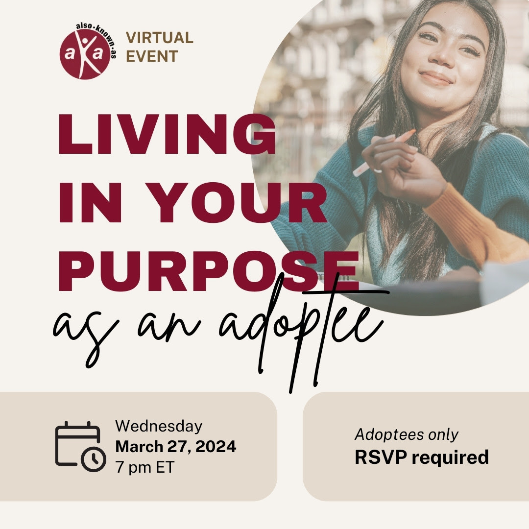 Living in Your Purpose as an Adoptee AKA